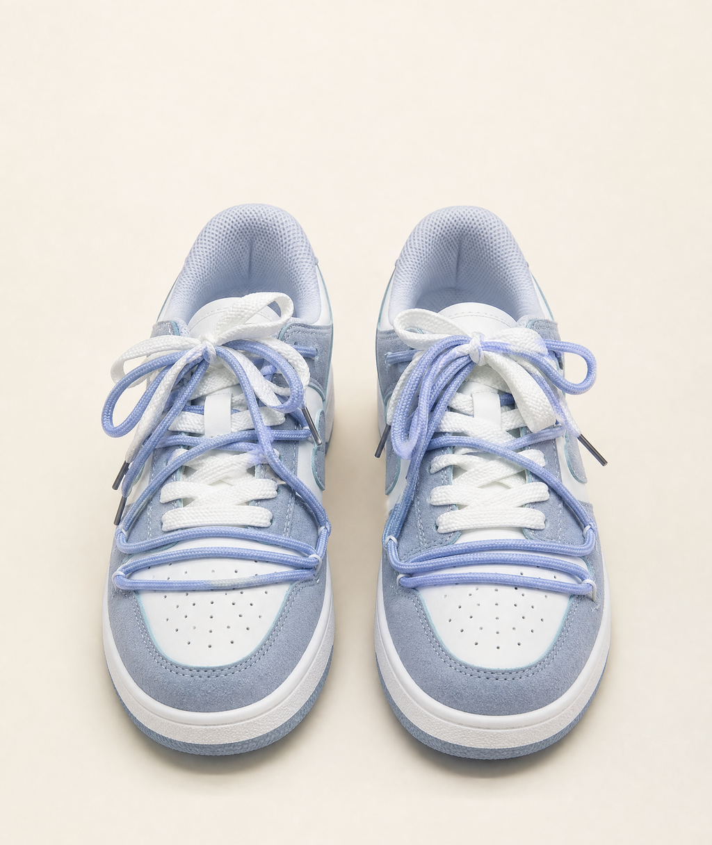 Scarpe con cuore Heartlane Crush Ice Grey su sfondo premium